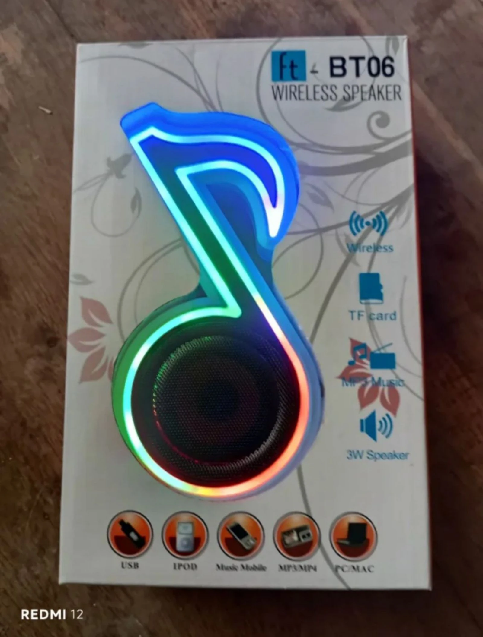 Altavoz Bluetooth FT+BT06